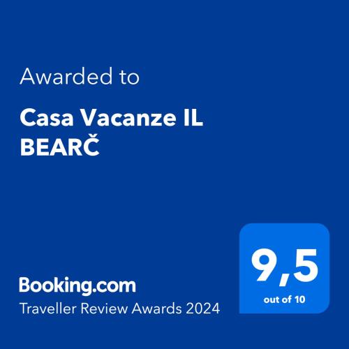 Casa Vacanze il Bearc - Feltrone