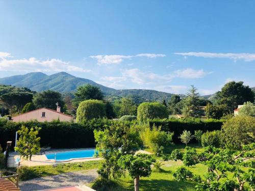 Villa 3* piscine vue montagne proche mer & Espagne - Location, gîte - Le Boulou