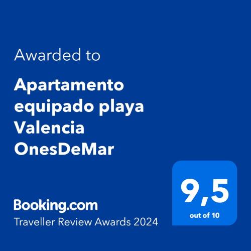Apartamento equipado playa Valencia OnesDeMar, Valencie (fotografie 2)