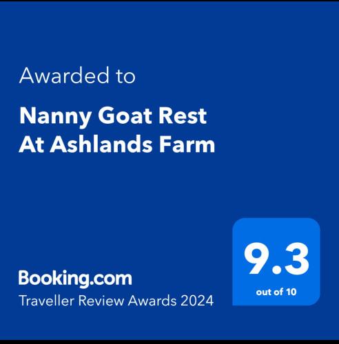 Nanny Goat Rest At Ashlands Farm