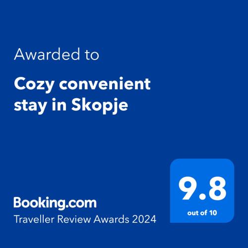 Cozy convenient stay in Skopje