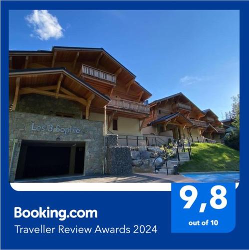 Gorgeous 2 bedroom, 2 full bath, ski in apartment! Morzine