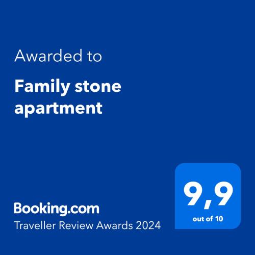 Family stone apartment