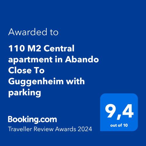 110 M2 Central apartment in Abando Close To Guggenheim with parking, Bilbao (foto 2)