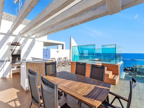 balkon/taras, Luxury Penthouse with a Private Jacuzzi! in Torrevieja