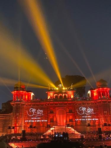 Výhled, Ganga Guest House in Varanasi
