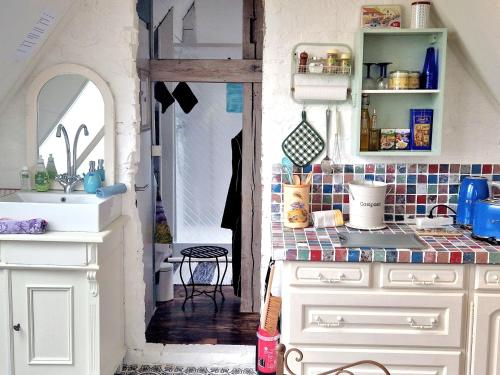 مطبخ, Villa Kunterbunt in Harkingen