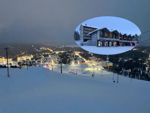 Levi Cranberry C1, ski-in ski-out 2 bedroom apartment in Levi center, Levi