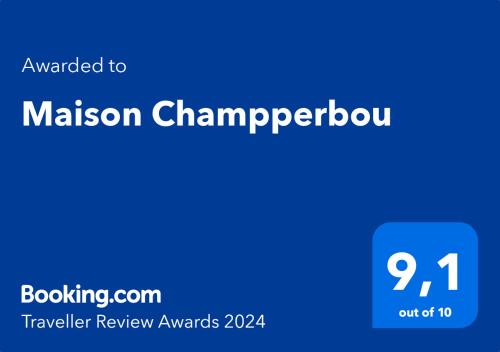 Maison Champperbou