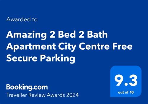 Picture of Amazing 2 Bed 2 Bath Apartment City Centre Free Secure Parking