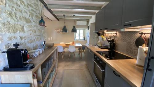 köök, Villa Kalu in Central Istria for 6 people with private pool in Mrgani