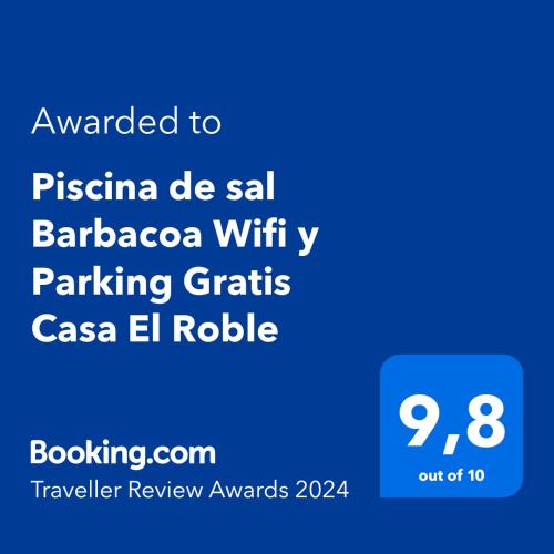 Piscina de sal Barbacoa Wifi, Parking Gratis, 3 min PGA Casa El Roble