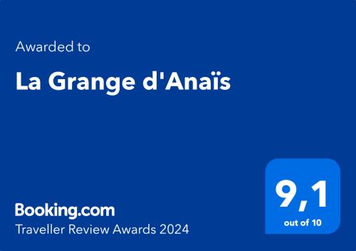 La Grange d'Anaïs