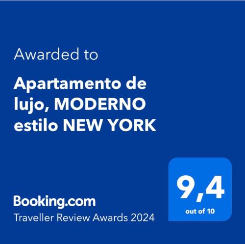 Apartamento de lujo, MODERNO estilo NEW YORK