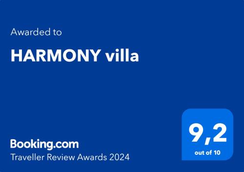 HARMONY villa