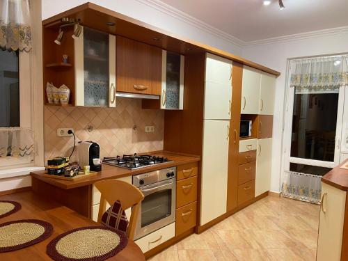 Konyha, Termálfürdő Apartman Igal -130 méterre a fürdőtől (Termalfurdo Apartman Igal -130 meterre a furdotol) in Igal