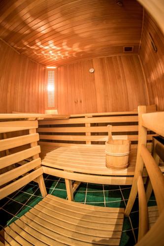 Sauna, Panoramahotel Steirerland in Kitzeck