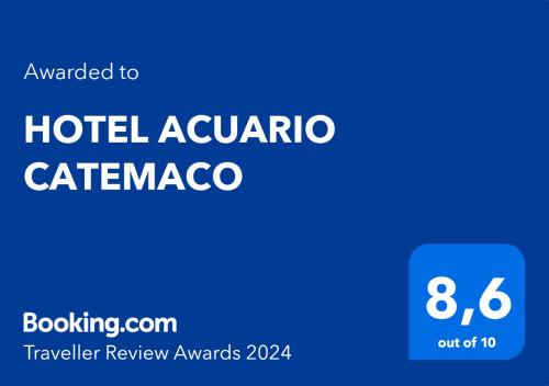 HOTEL ACUARIO CATEMACO