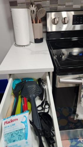köök, Modern 2 Bedroom Basement Suite at West Edmonton in Acheson (AB)