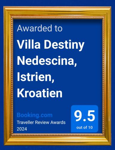 Villa Destiny Nedescina, Istrien, Kroatien