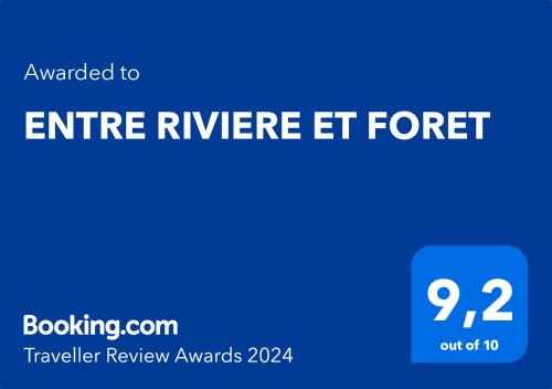 ENTRE RIVIERE ET FORET