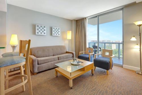 Beachfront Marenas Resort with Direct beach access in Aventura, USA