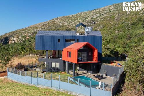 StayVista's Terra Tints - Mountainside Cabin with Private Pool, Deck & Games Room