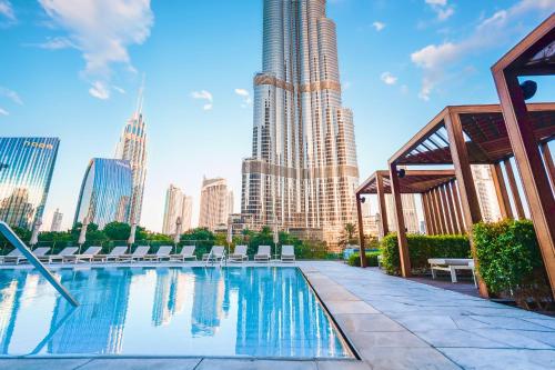 THE CLOSEST building to Burj Khalifa with Fountain View in Address Opera Residence, Дубай (фото 5)