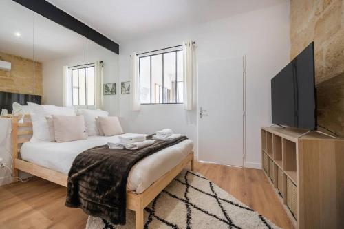 Le Bordeaux: Joli appartement climatisé proche gare, Bordeaux (fotografie 5)