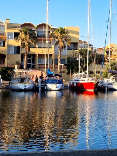 Nabij attractie, Gruissan Village APPT Duplex 51m2 in Gruissan City Center