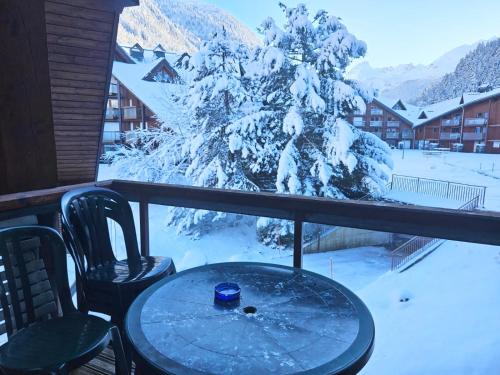 Studio pieds des pistes plein soleil