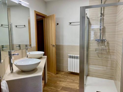 Bathroom, Casa Azanas in Casavieja