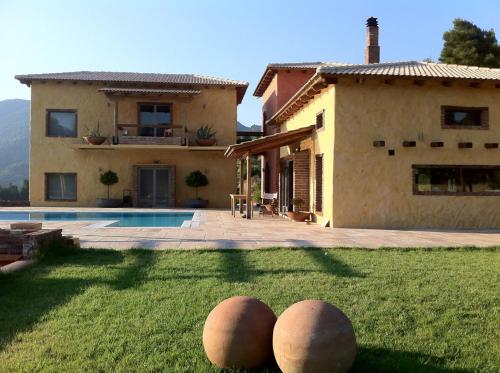 Viesnīcas āriene, Villa Daphne Private Pool & Amazing View in Limni Evoiasa