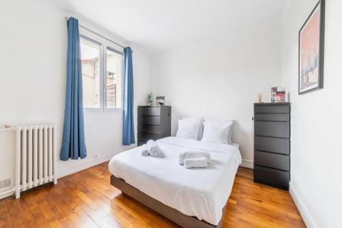 B&B Montrouge - Appartement Rousseau F2 - Bed and Breakfast Montrouge