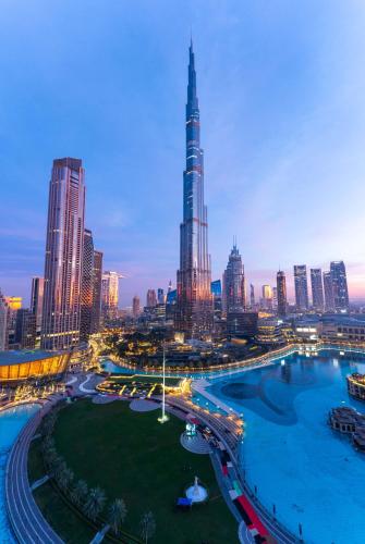 Spectacular Burj & Fountain View - Luxurious 3 Bedrooms & Maids room - The Residences, Dubaj (fotografie 2)