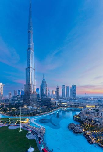 Spectacular Burj & Fountain View - Luxurious 3 Bedrooms & Maids room - The Residences, Dubaj (fotografie 7)