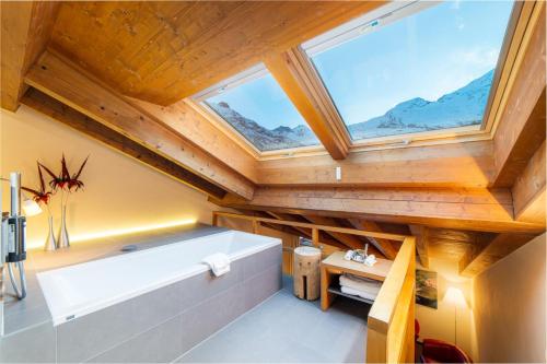 景觀, Hotel Allalin Saas-Fee in 薩斯菲