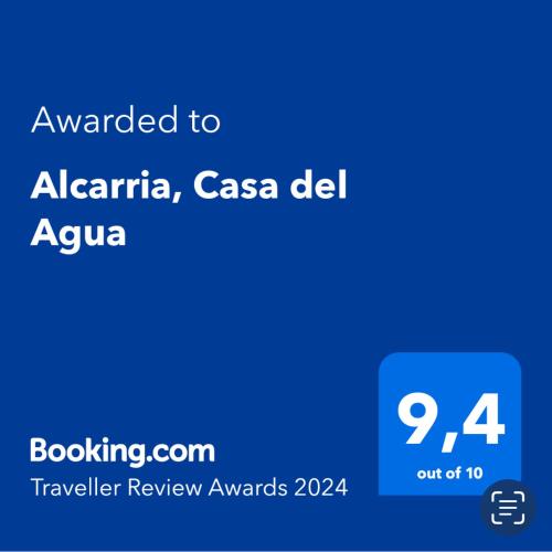 Alcarria, Casa del Agua