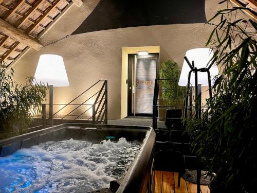 Le Studio des Prés Verts Suite Design avec Jacuzzi Privatif - Location saisonnière - Jouey