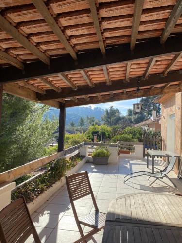 Villa au calme avec piscine privée et magnifique vue Mont Faron proche commodités et plages - Location, gîte - Toulon