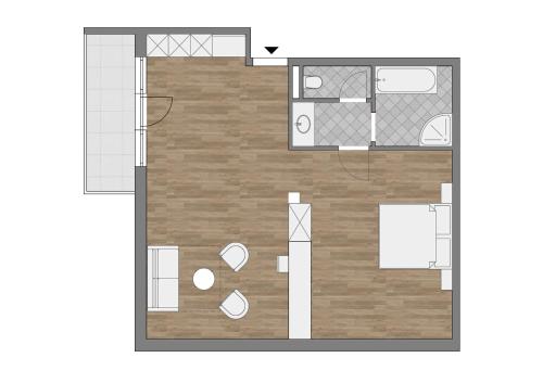 Suite with Balcony and Mountain View