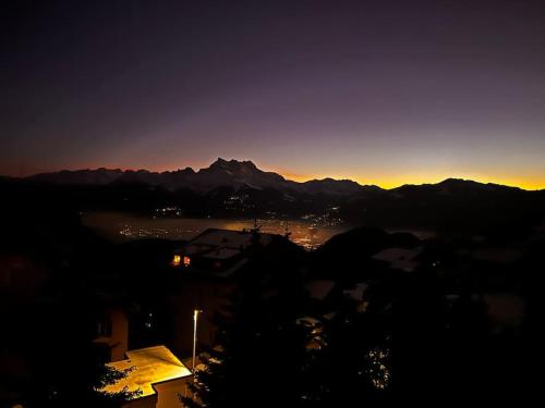 "Le Ptit Nid" studio avec vue à couper le souffle à Leysin ! Leysin