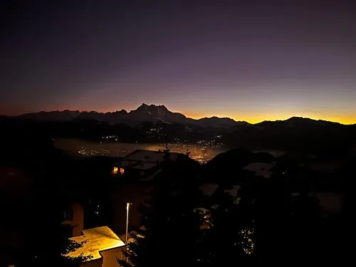 "Le Ptit Nid" studio avec vue à couper le souffle à Leysin ! in Leysin, Schweiz