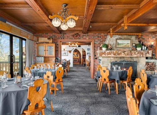 Étterem, Hotel Pension Grimus in Mount Buller