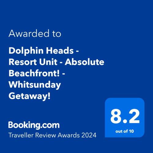 Dolphin Heads - Resort Unit - Absolute Beachfront! - Whitsunday Getaway!