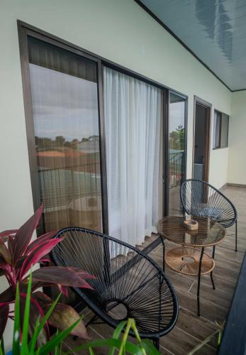 Terraza/balcón, Argdivan Hostel in La Fortuna