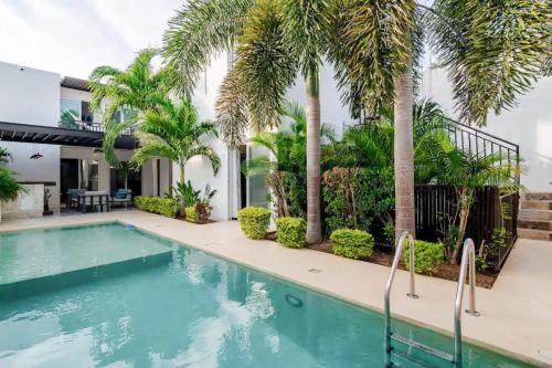 Villa moderna con alberca, gimnasio y cochera in Mérida, Mexico