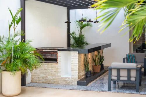 Villa moderna con alberca, gimnasio y cochera in Mérida, Mexico