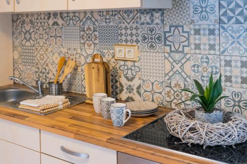 Cocina, Sabina Ferienhaus in Trebbin