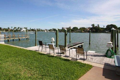 WHAT A VIEW Overlooking Boga Ciaga Bay Intercostal Waterway on Treasure Island in St Pete Beach, USA
